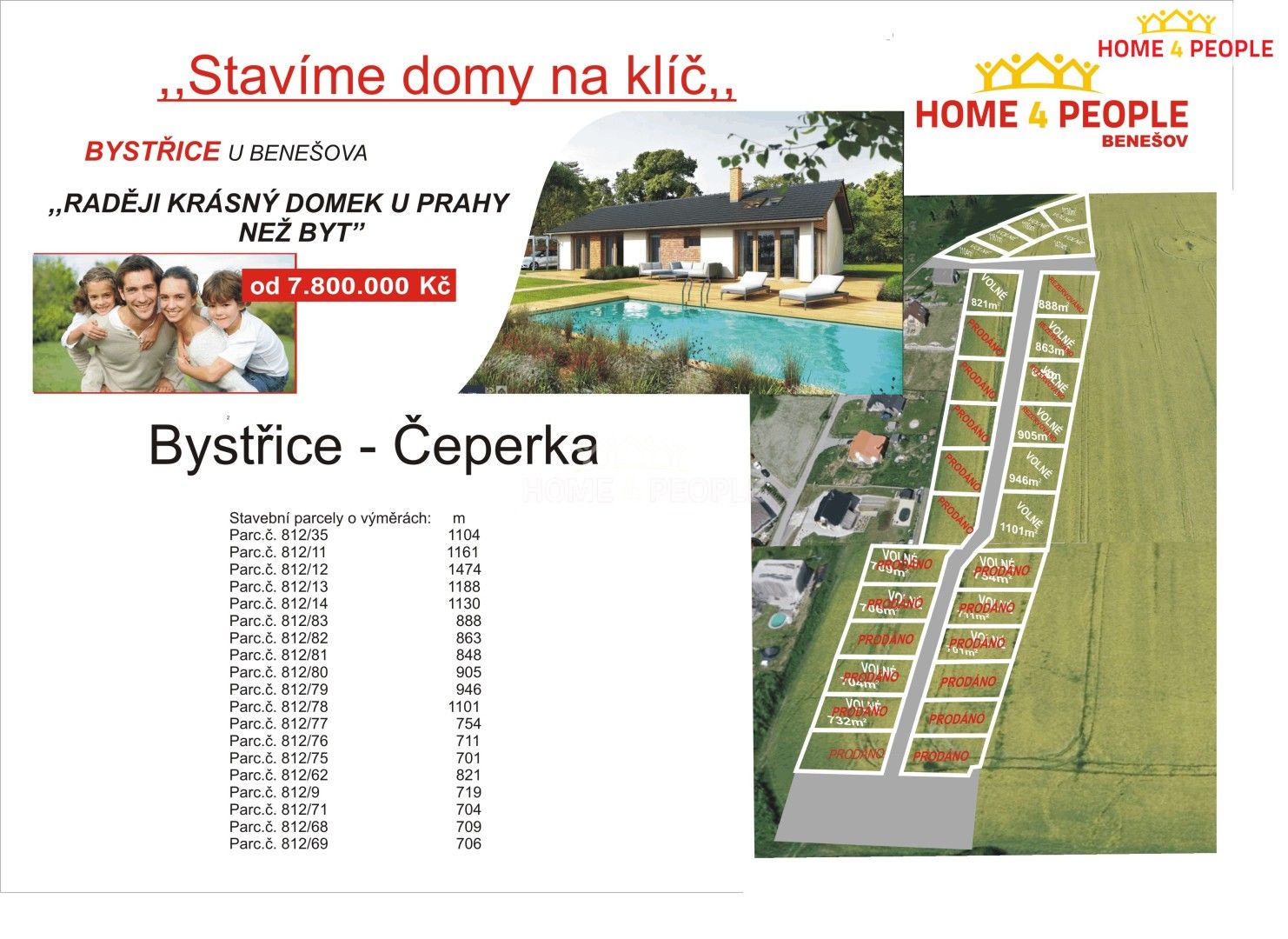 Prodej pozemku 800 m² - foto 1