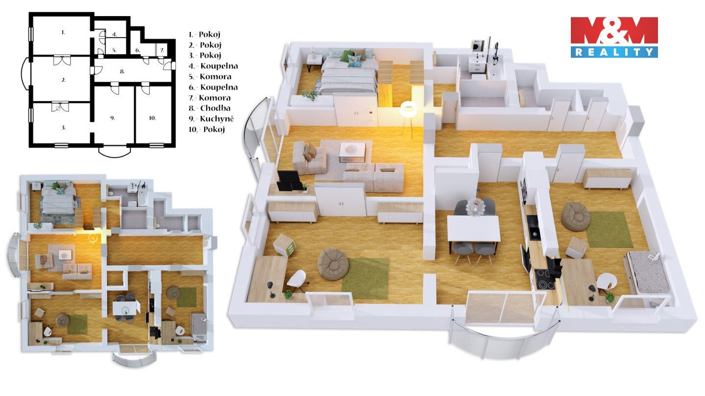 Prodej bytu 4+1 148 m² - foto 3