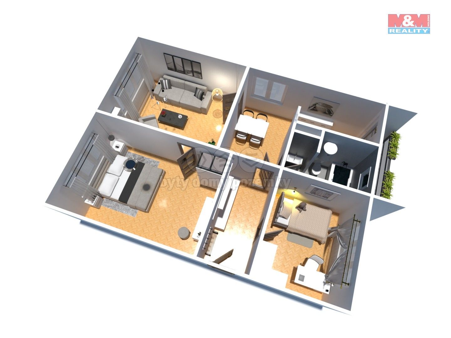 Prodej bytu 3+1 66 m² - foto 2