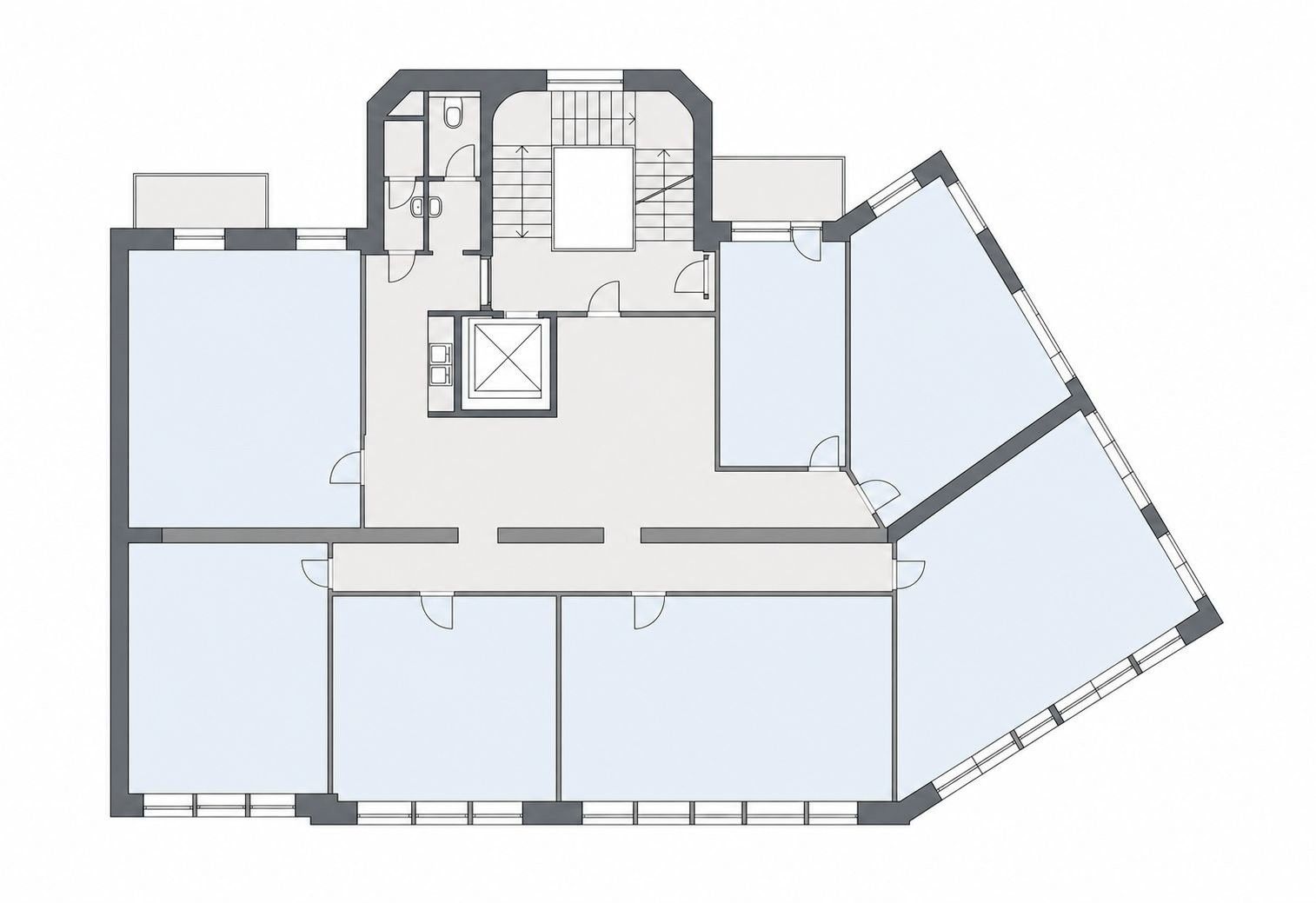 Pronájem komerčního prostoru 234 m² - foto 2