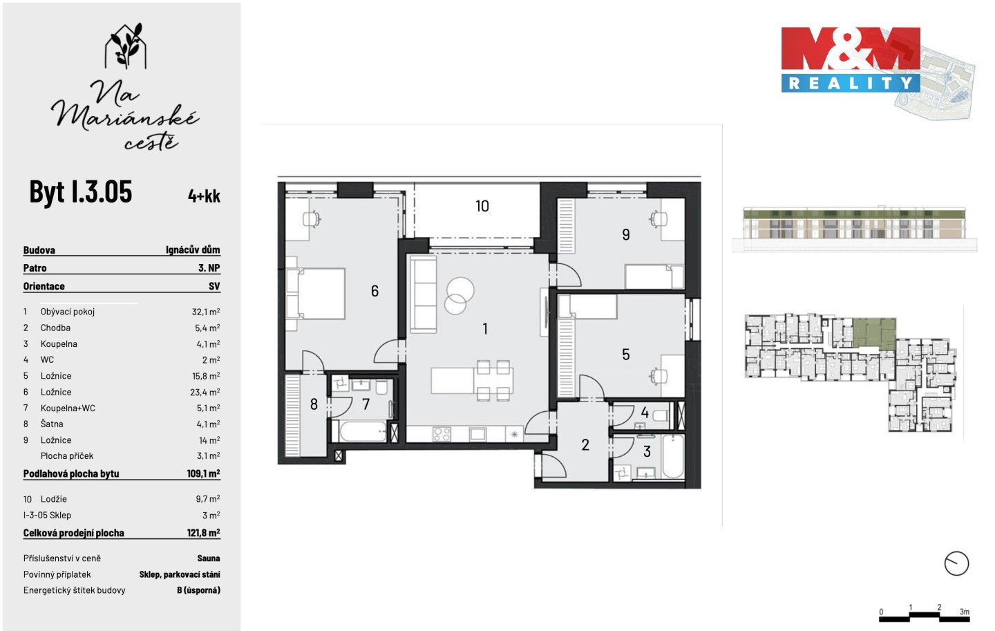 Prodej bytu 4+kk 109 m² - foto 4