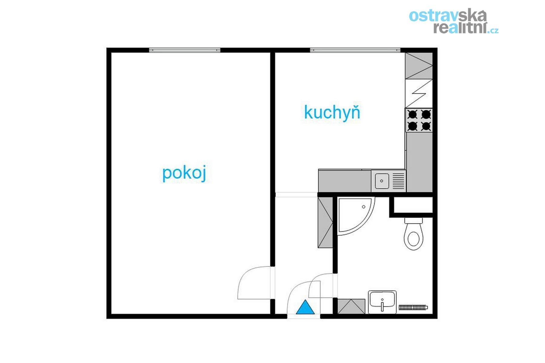 Pronájem bytu 1+1 36 m² - foto 8