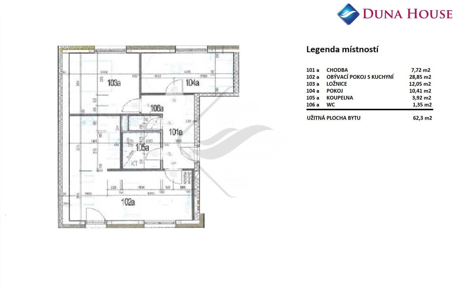 Prodej bytu 3+kk 69 m² - foto 3