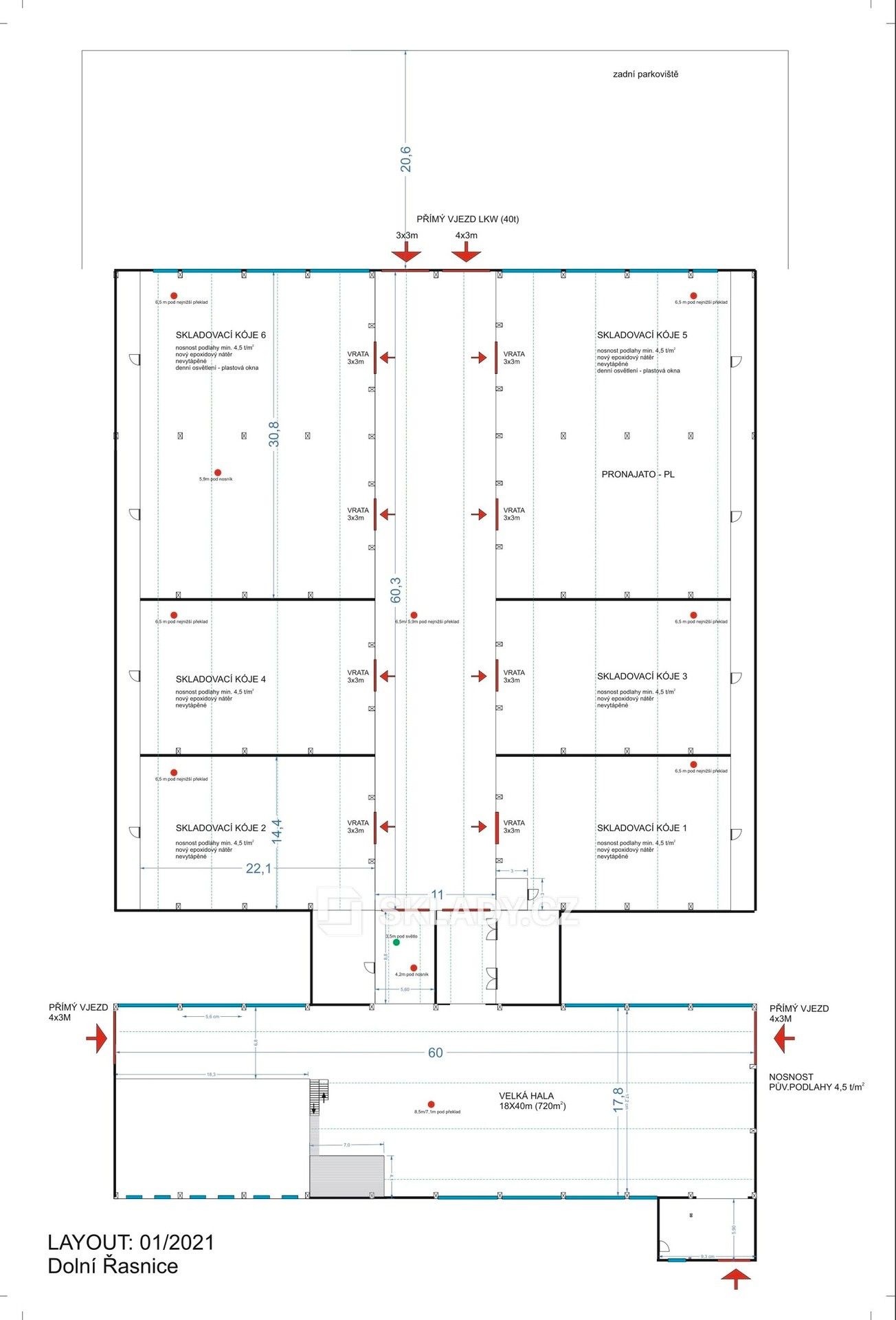 Pronájem komerčního prostoru 5100 m² - foto 17