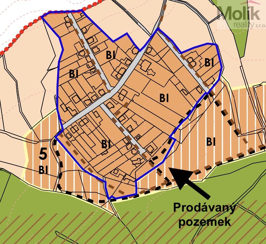 Prodej pozemku 6468 m² - foto 6