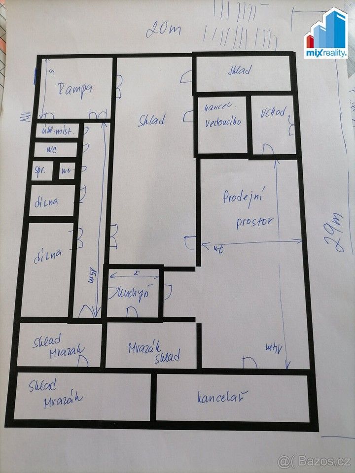 Pronájem komerčního prostoru 430 m² - foto 22