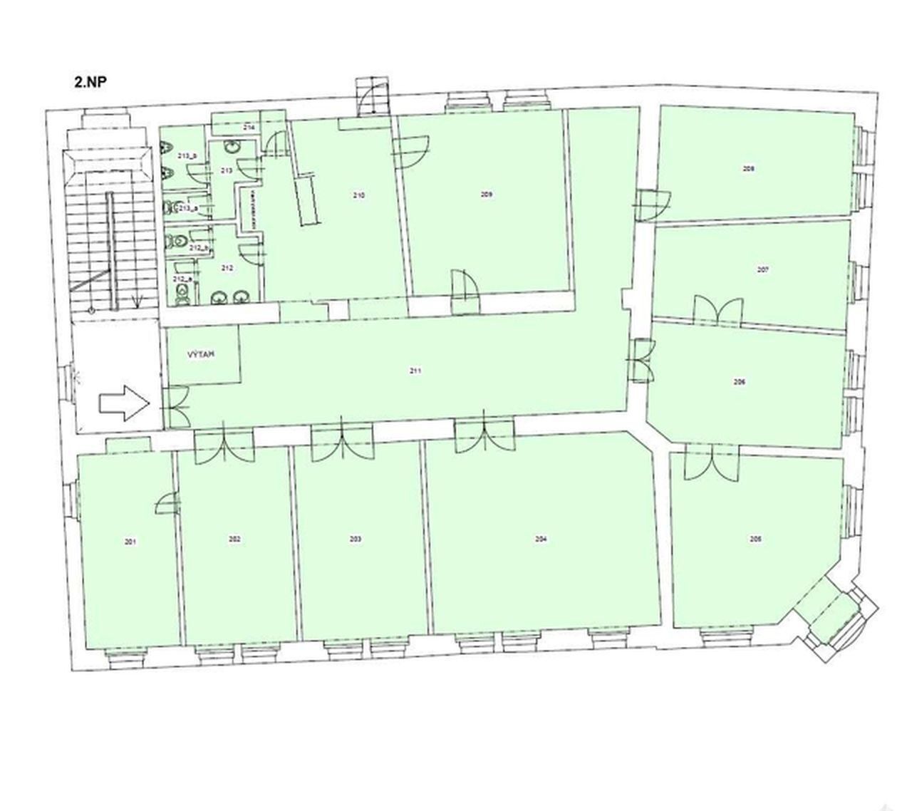 Pronájem komerčního prostoru 325 m² - foto 2
