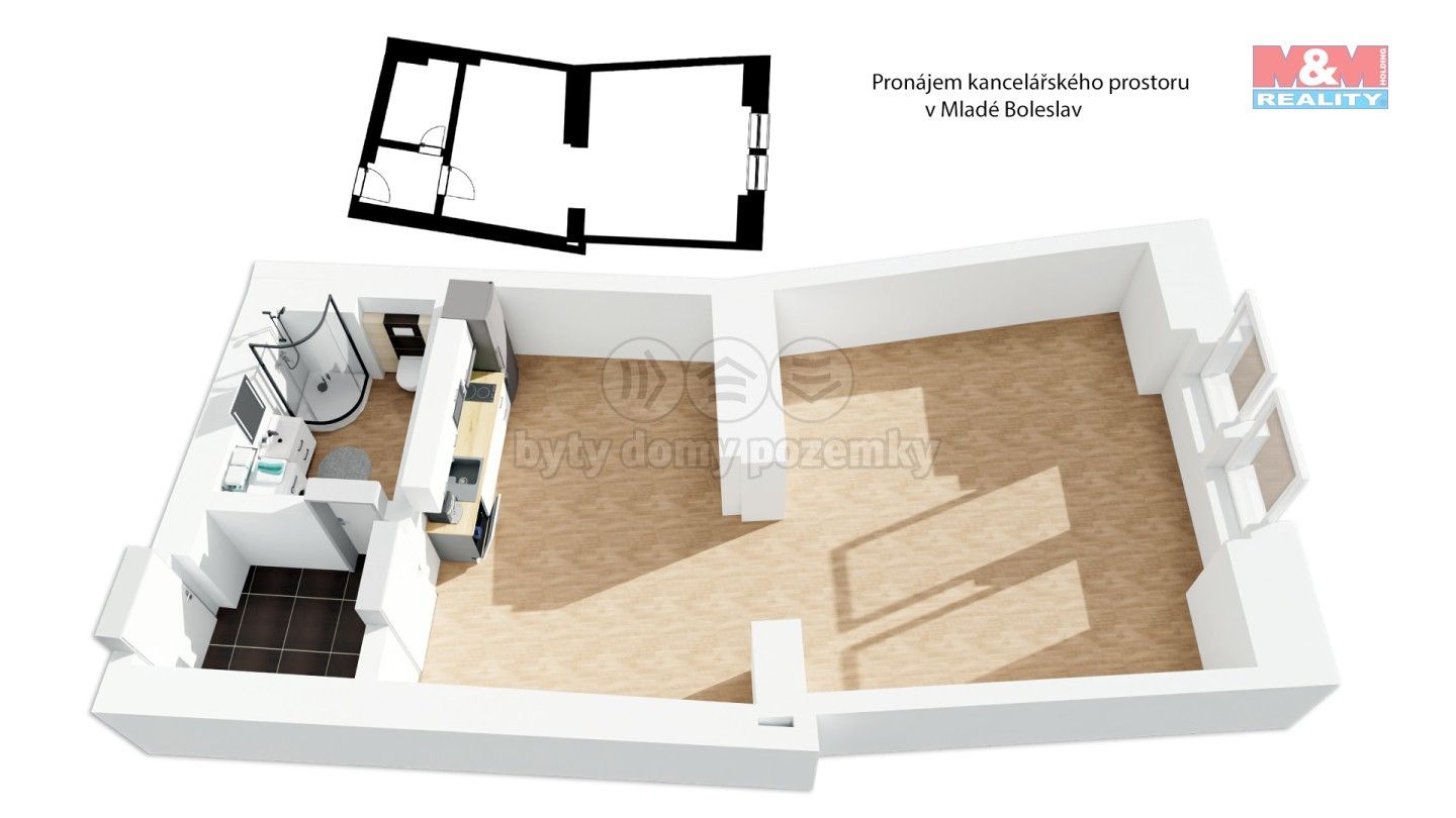 Pronájem komerčního prostoru 49 m² - foto 2