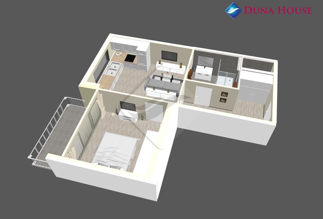 Prodej bytu 2+kk 44 m² - foto 3