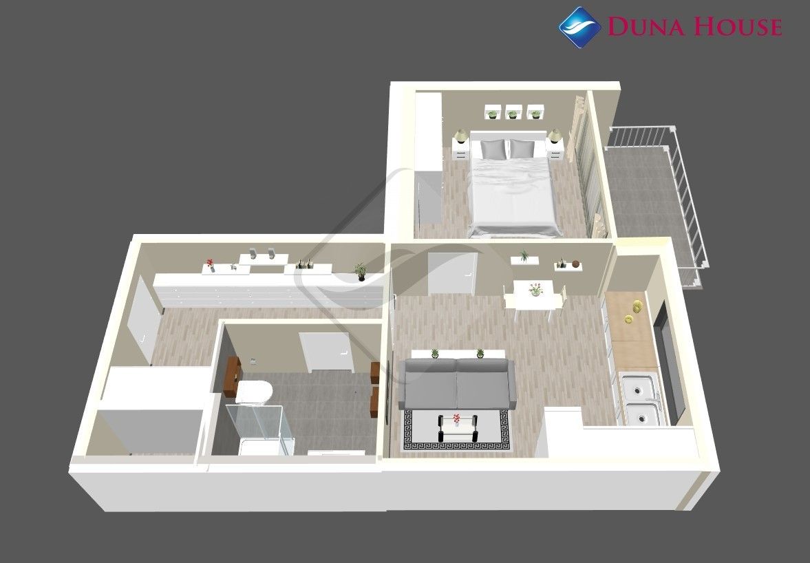 Prodej bytu 2+kk 44 m² - foto 5