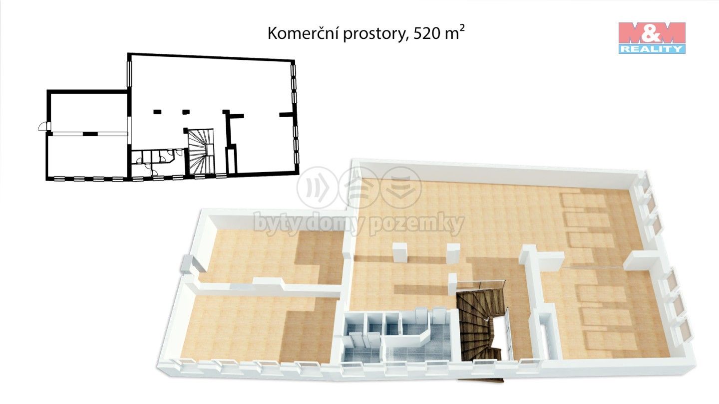 Pronájem komerčního prostoru 520 m² - foto 7
