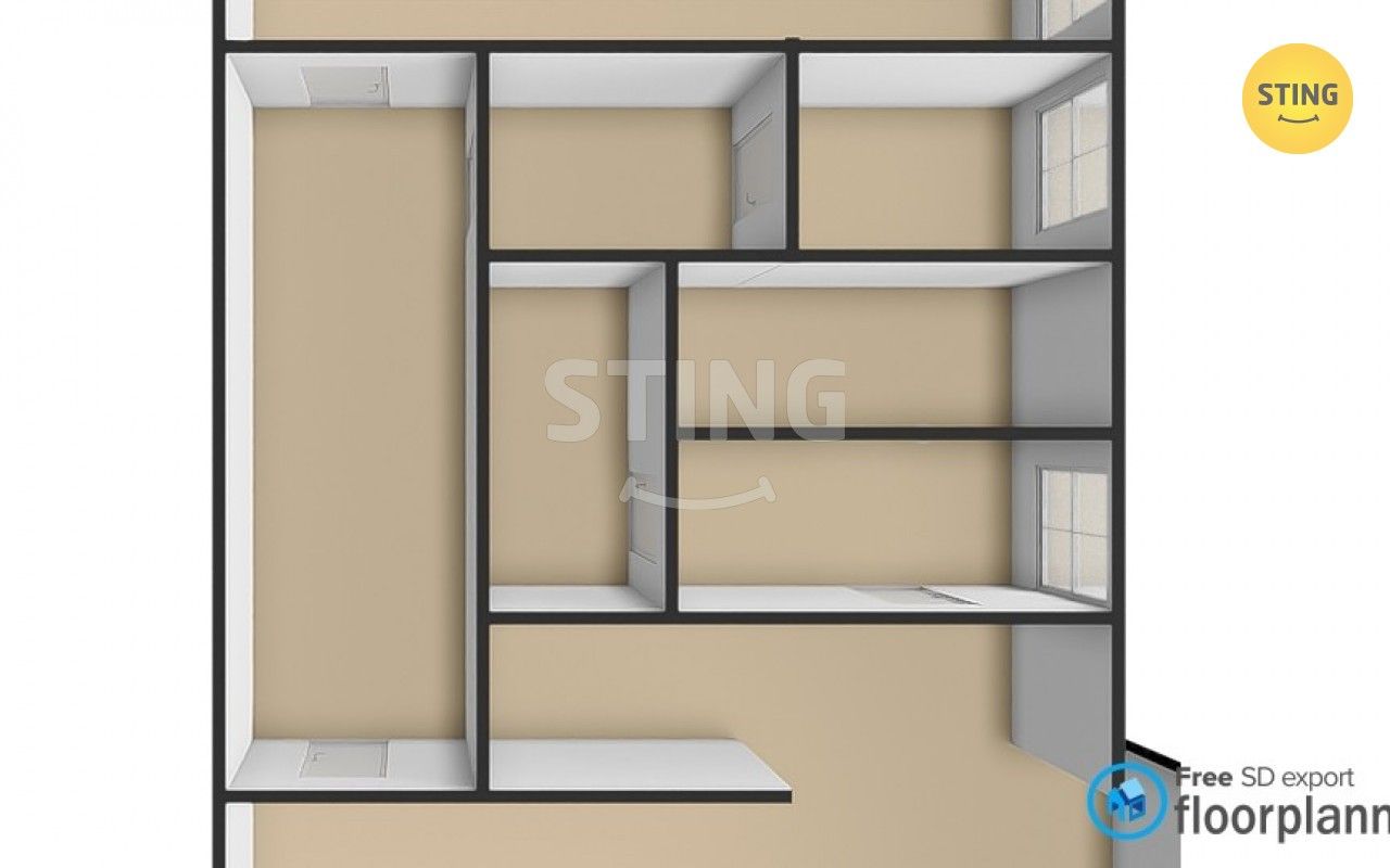 Pronájem komerčního prostoru 61 m² - foto 3