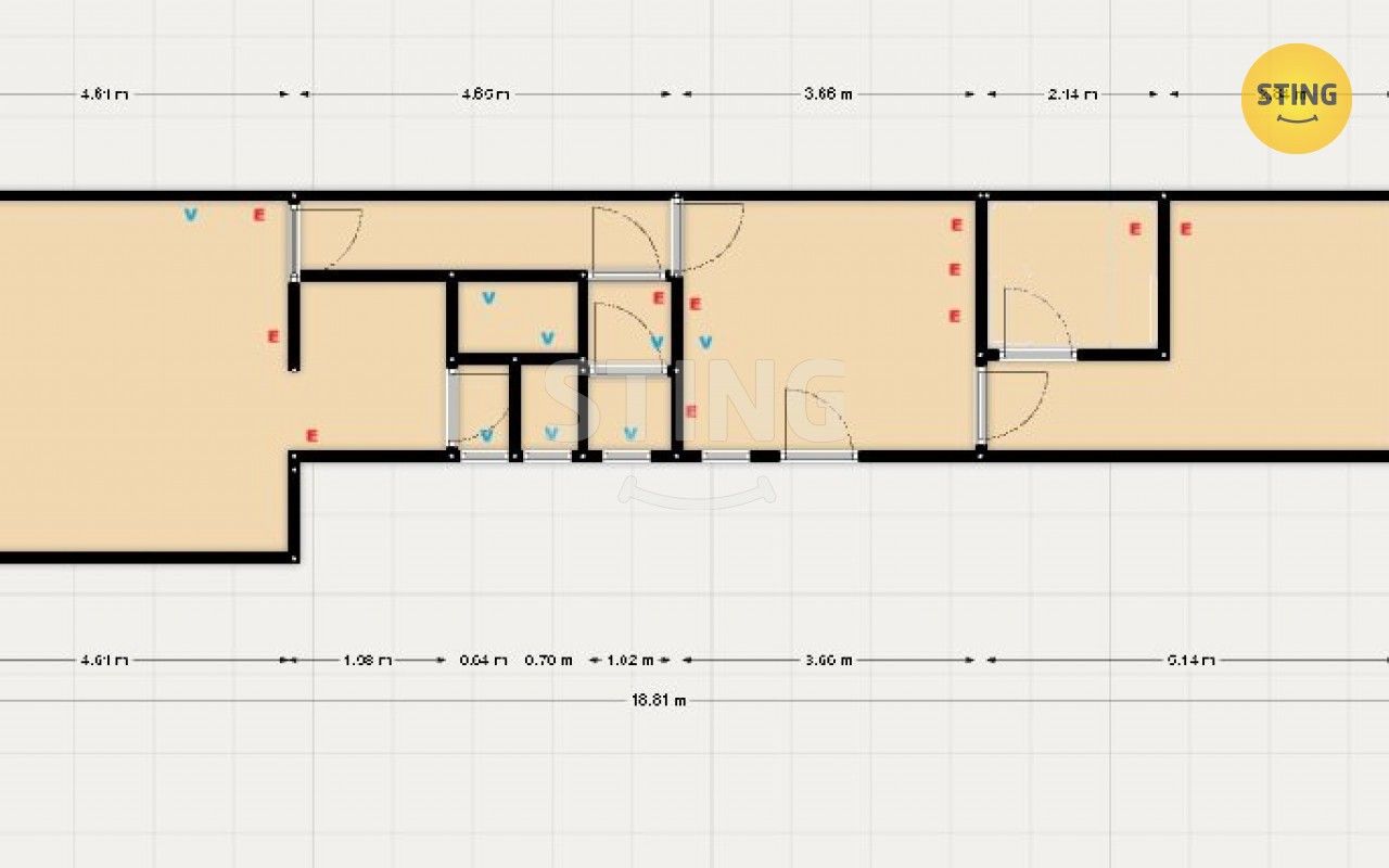 Pronájem komerčního prostoru 61 m² - foto 11