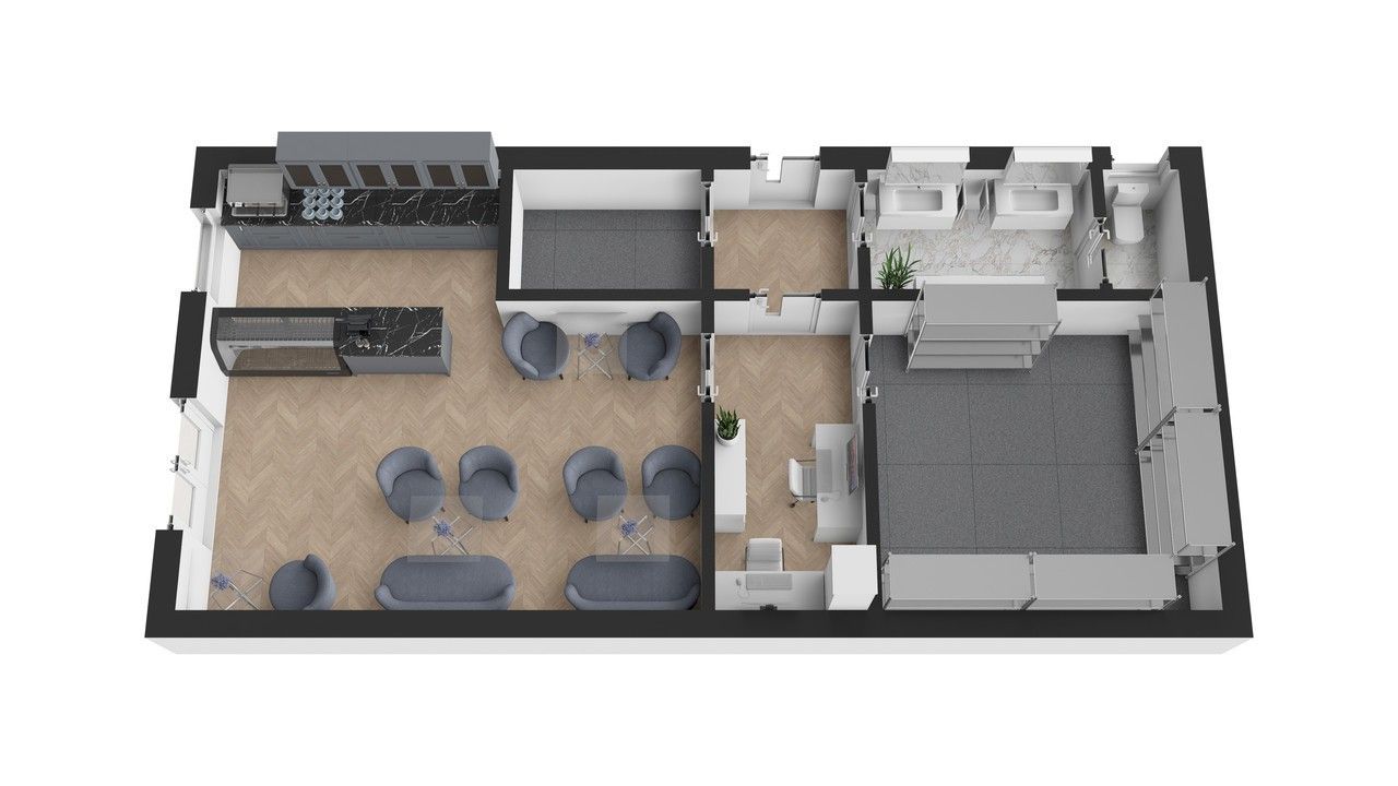 Pronájem komerčního prostoru 53 m² - foto 3