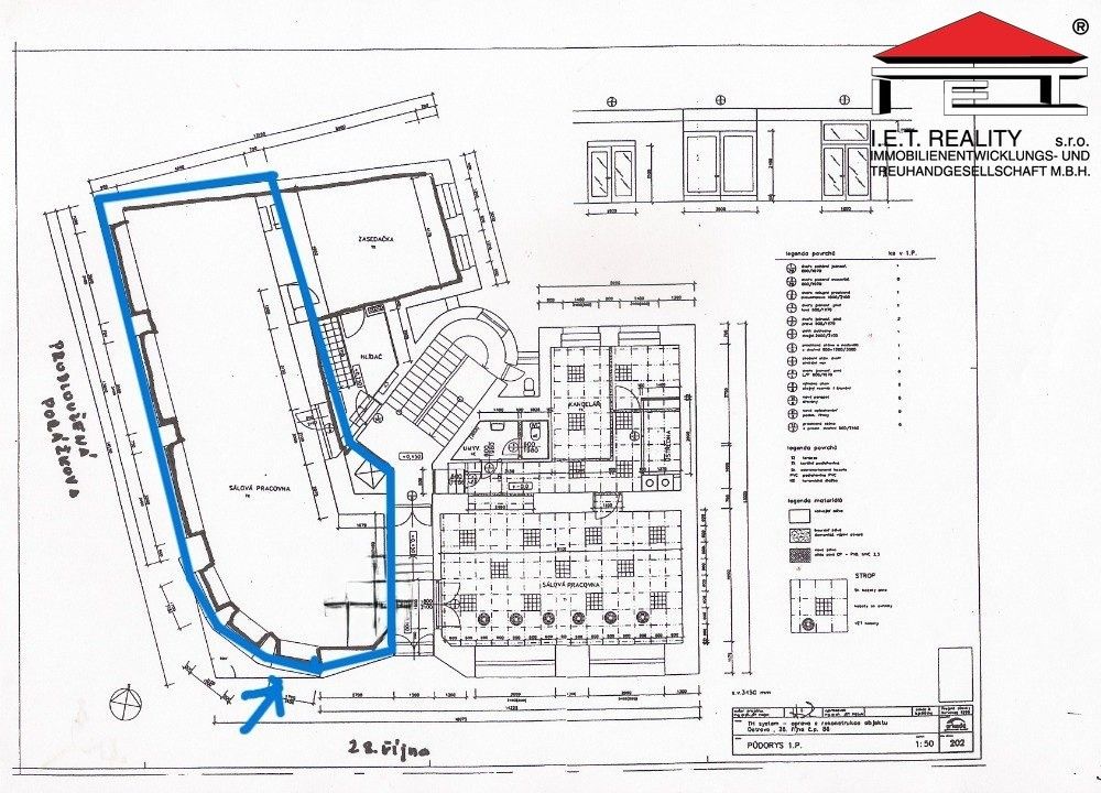 Pronájem komerčního prostoru 100 m² - foto 2
