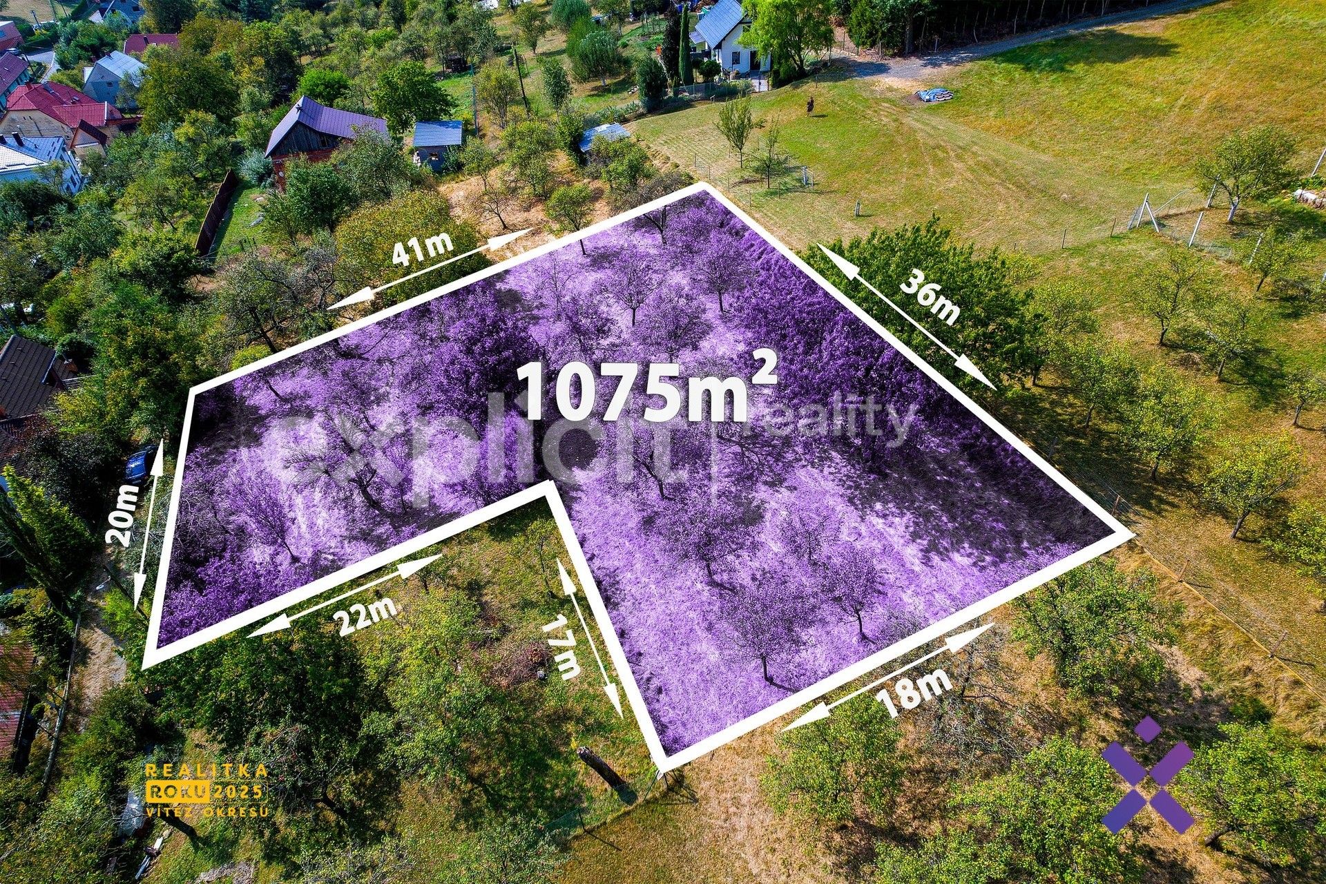 Prodej pozemku 1075 m² - foto 2