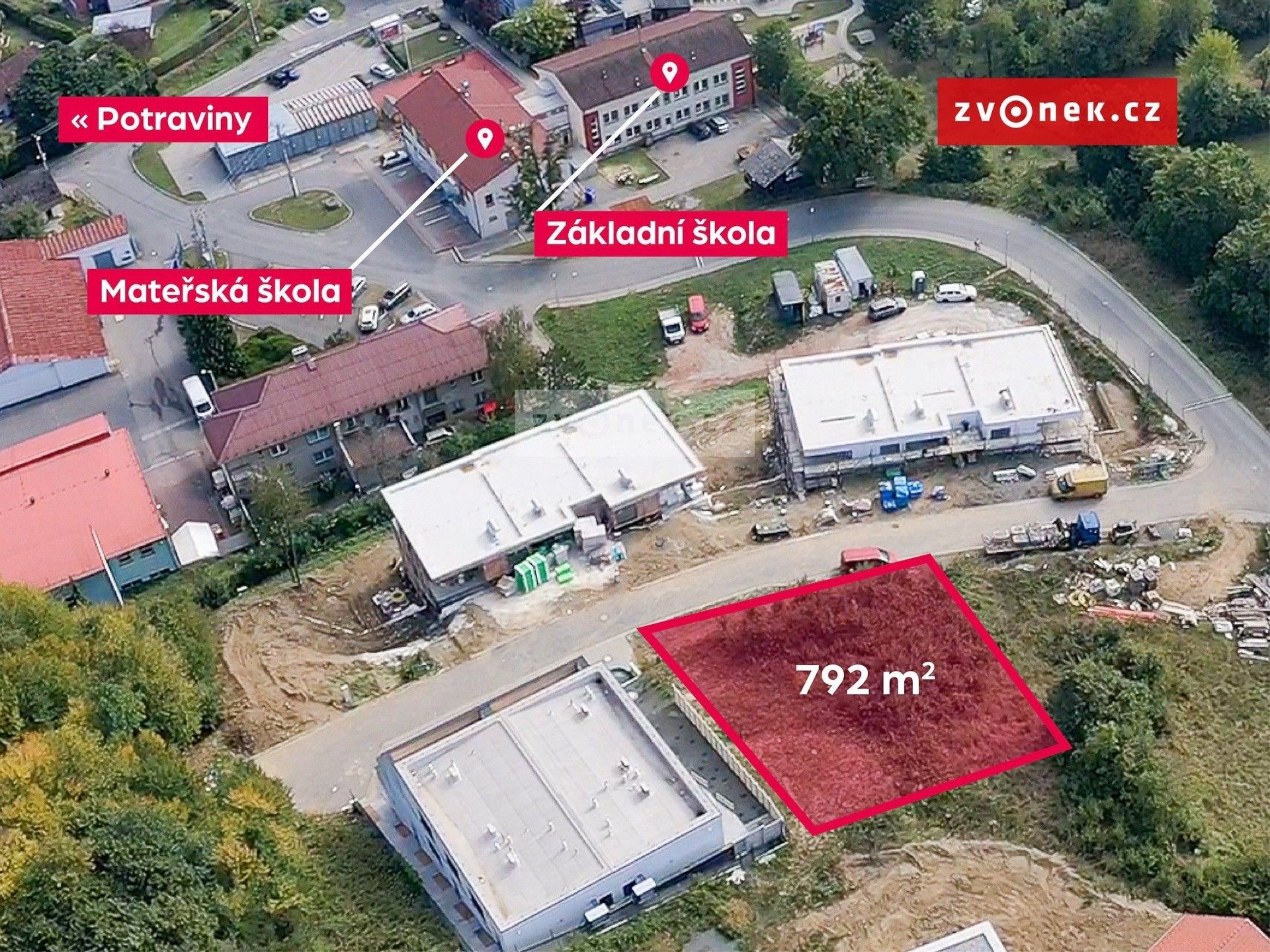 Prodej pozemku 792 m² - foto 3