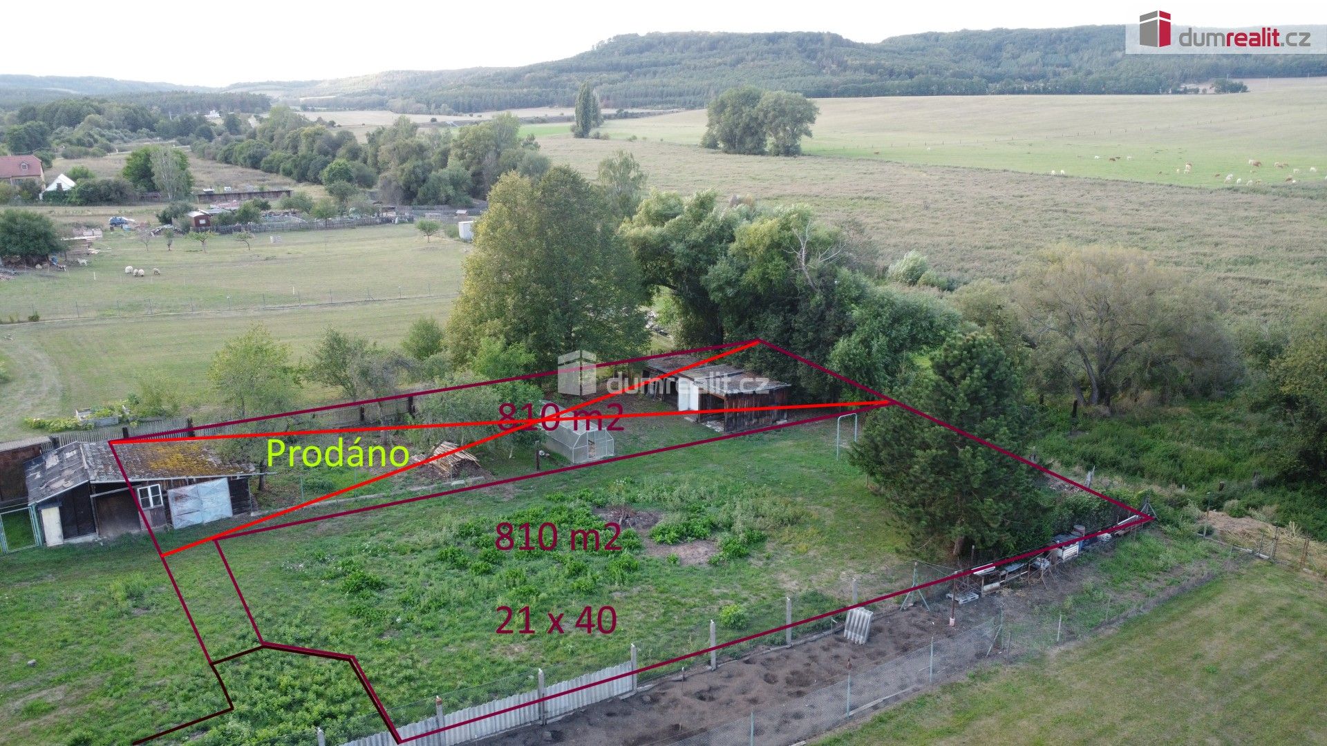 Prodej pozemku 810 m² - foto 2