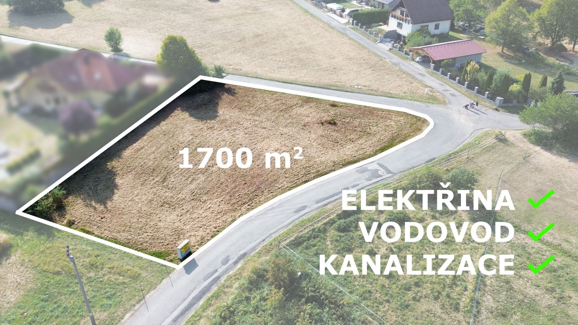 Prodej pozemku 1700 m² - foto 1