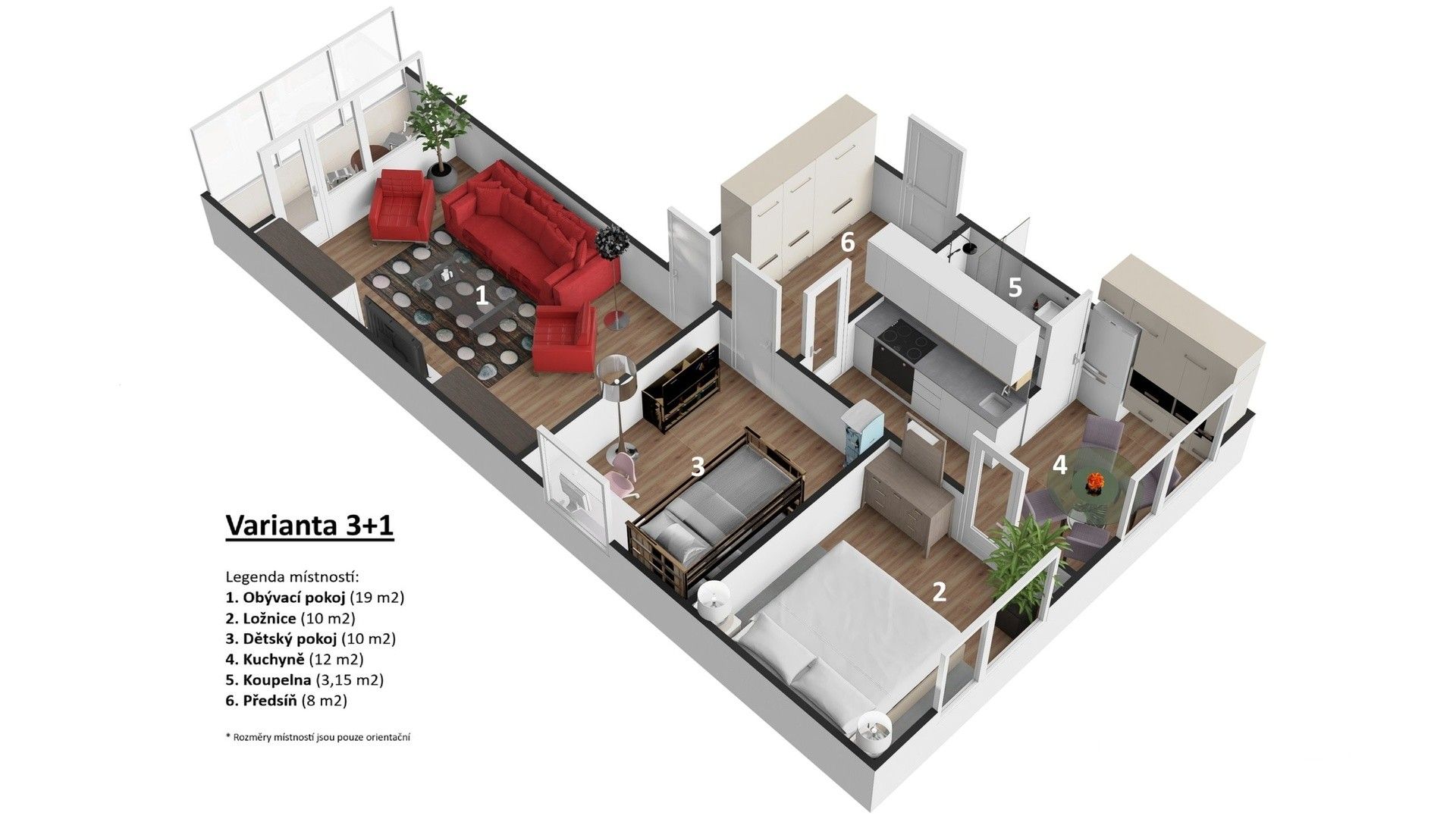 Prodej bytu 3+1 65 m² - foto 4