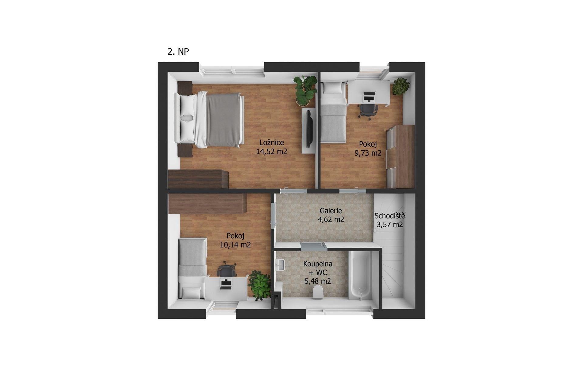 Pronájem domu 96 m² - foto 15