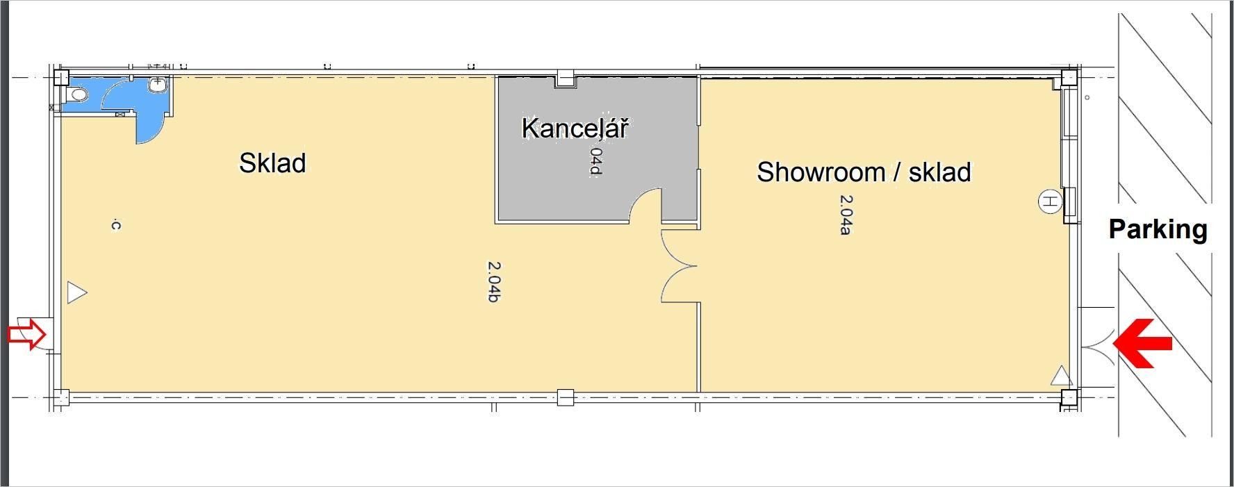 Pronájem komerčního prostoru 205 m² - foto 4