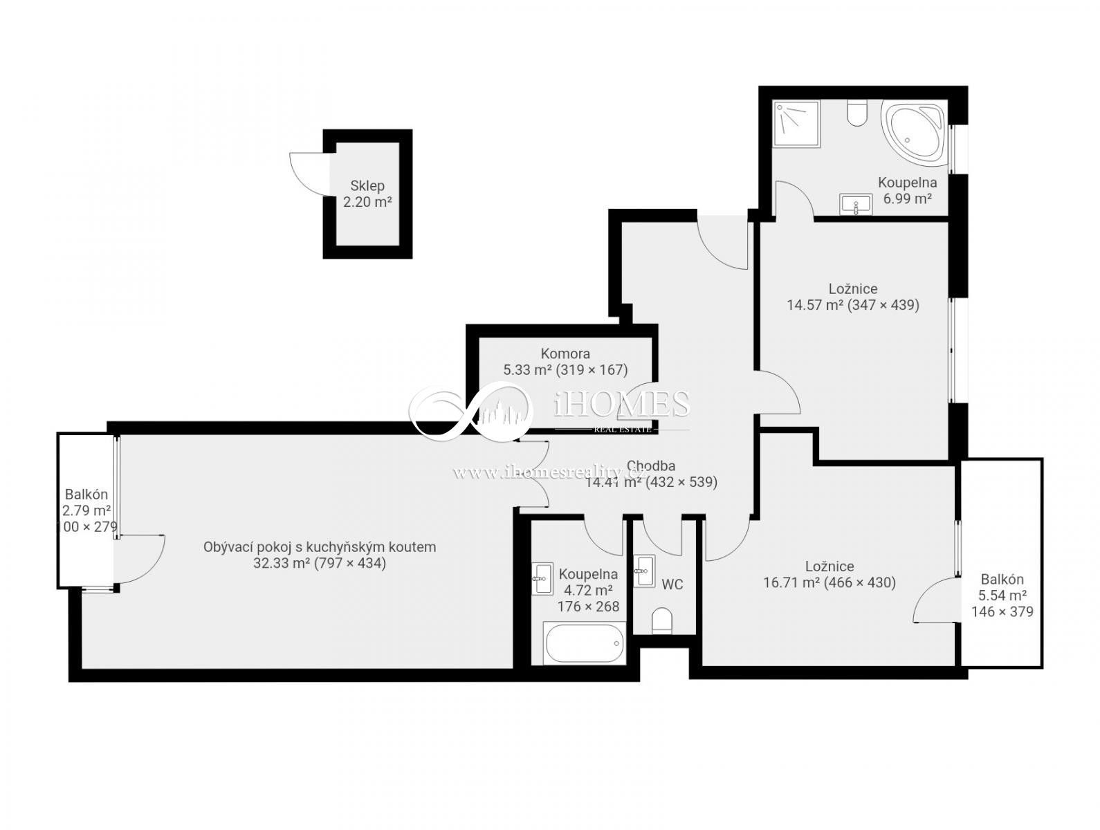 Prodej bytu 3+kk 115 m² - foto 2