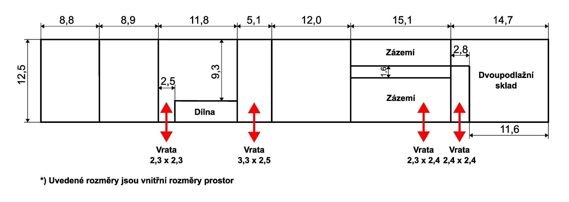 Pronájem komerčního prostoru 635 m² - foto 13