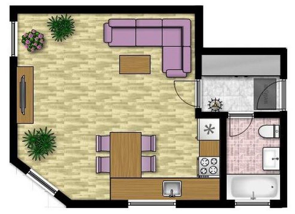 Pronájem bytu 1+kk 43 m² - foto 11