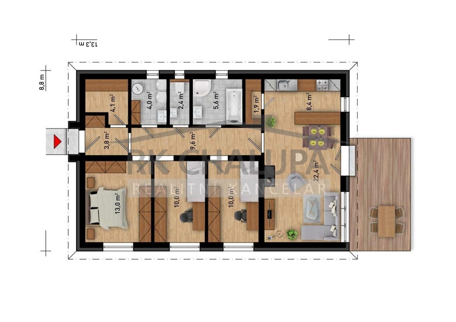 Prodej domu 104 m² - foto 4