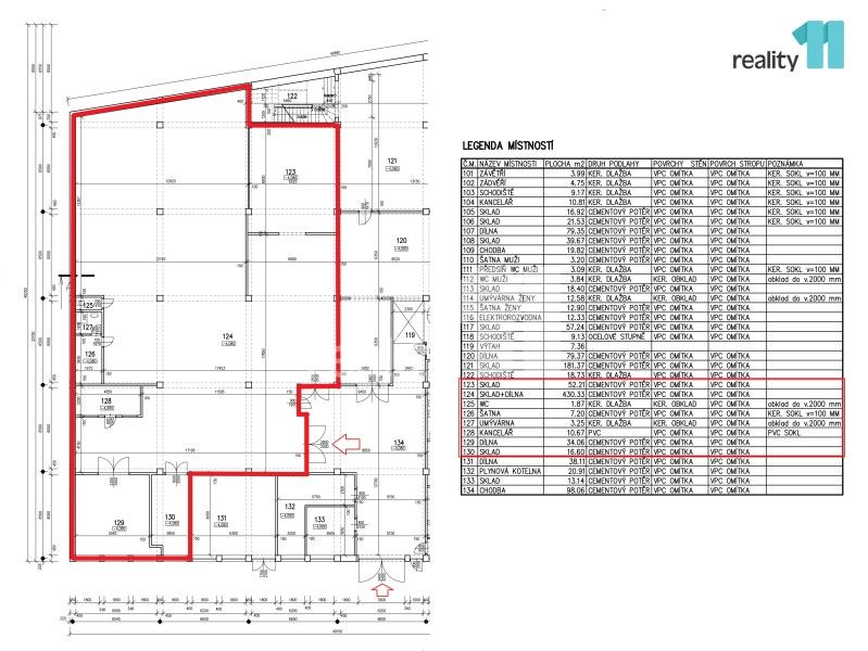 Pronájem komerčního prostoru 556 m² - foto 4