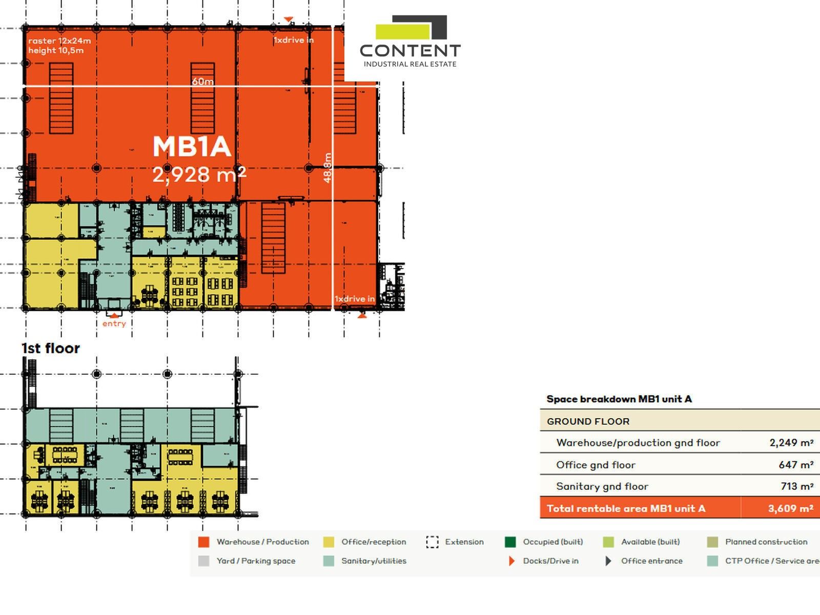 Pronájem komerčního prostoru 2249 m² - foto 17