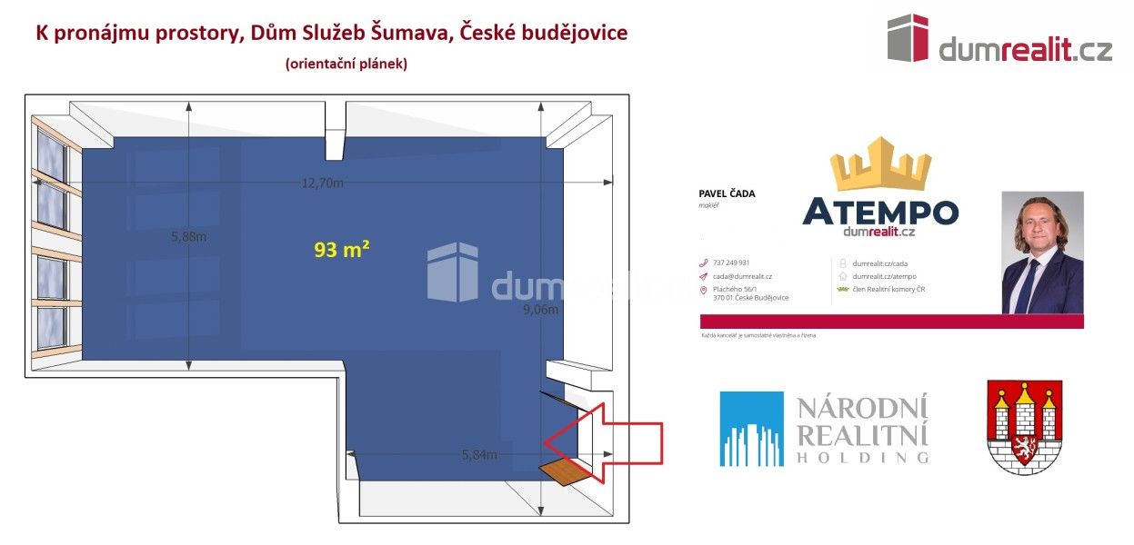 Pronájem komerčního prostoru 55 m² - foto 14