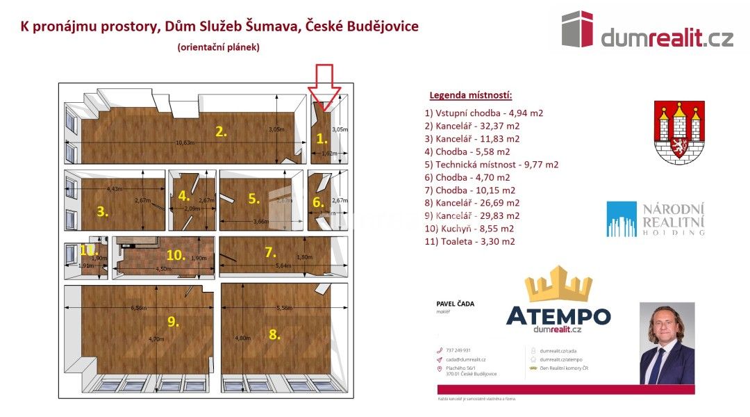 Pronájem komerčního prostoru 55 m² - foto 17