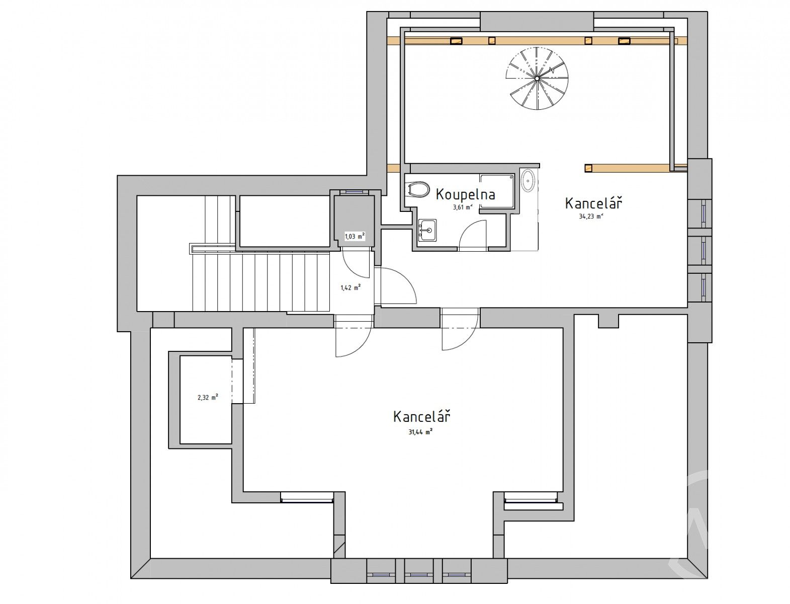 Pronájem komerčního prostoru 72 m² - foto 10