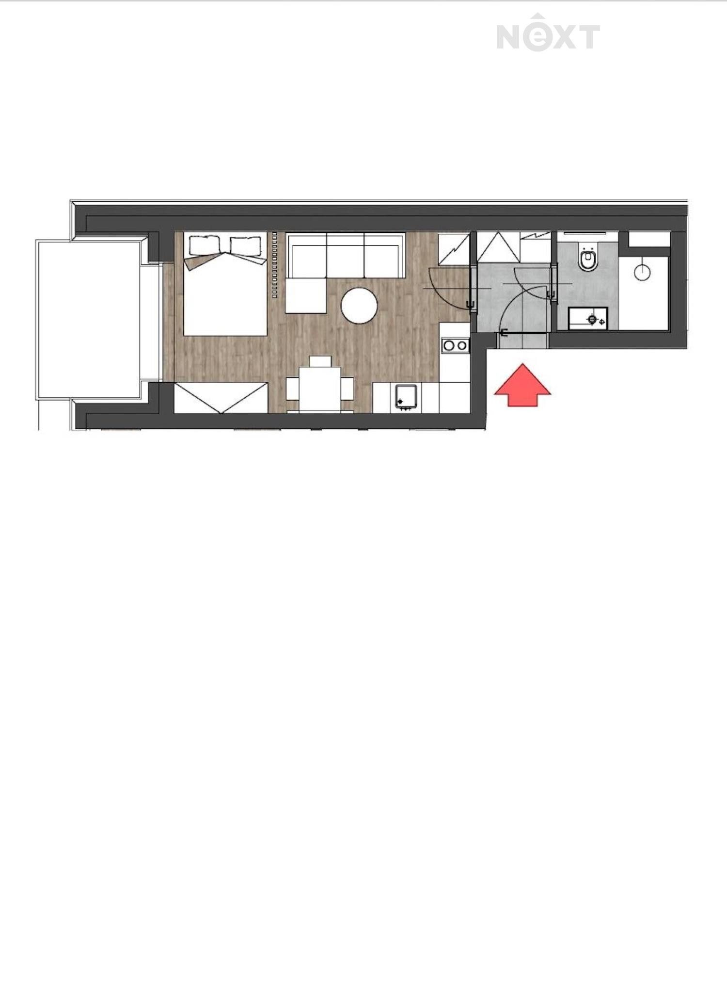 Prodej bytu 1+kk 27 m² - foto 11
