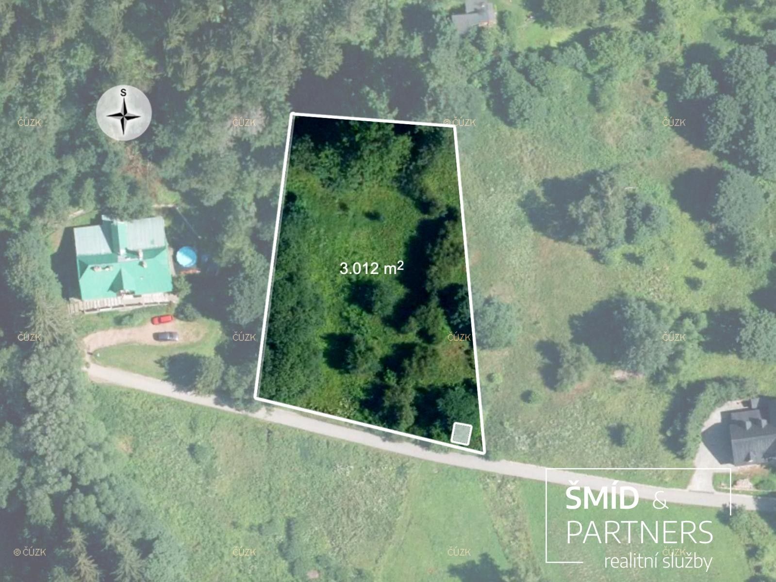 Prodej pozemku 3012 m² - foto 1