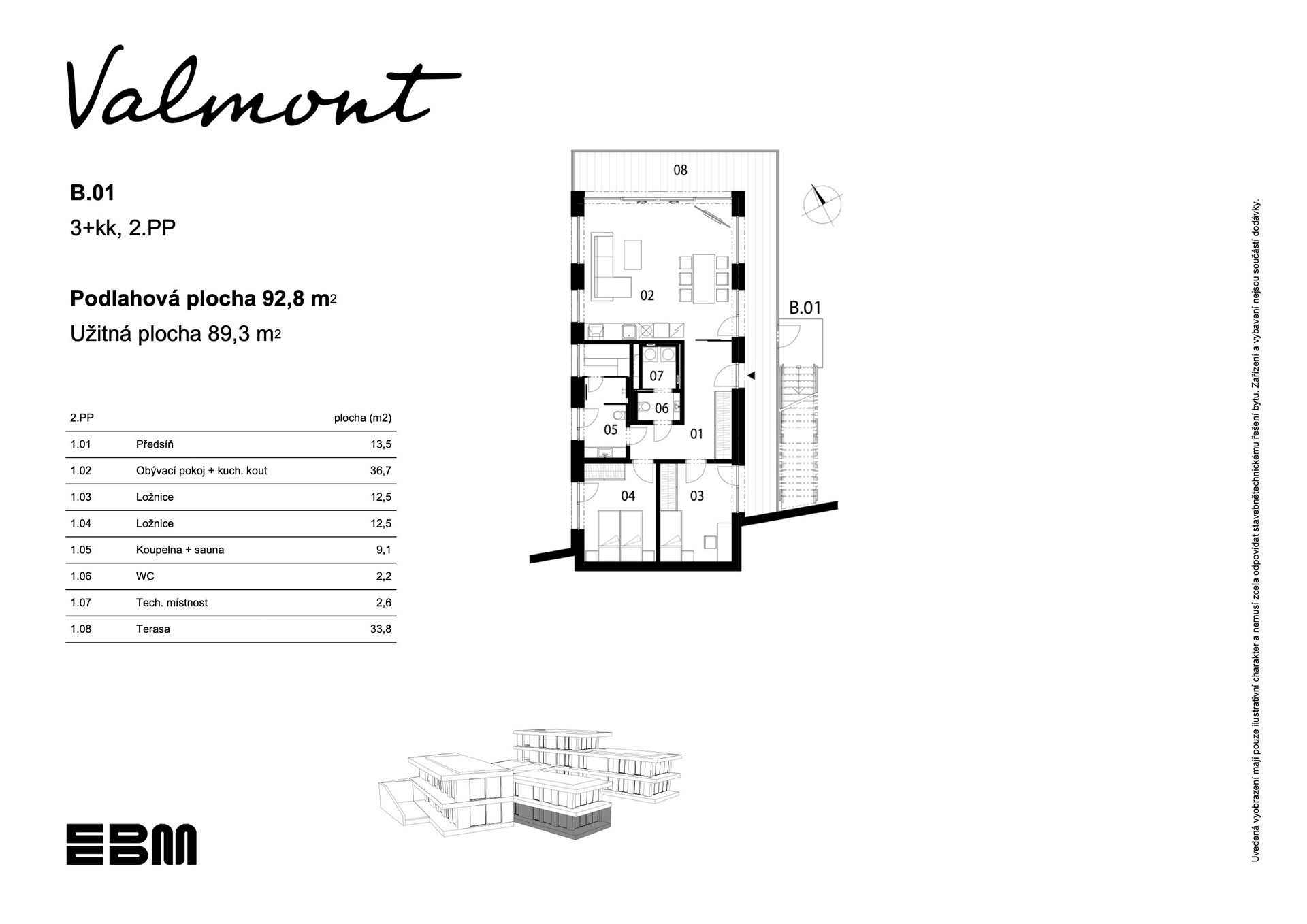 Prodej bytu 3+kk 93 m² - foto 4