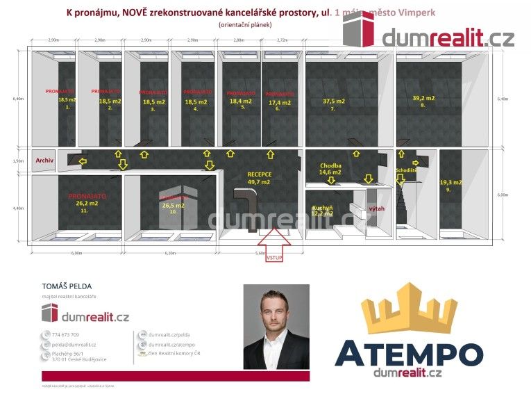 Pronájem komerčního prostoru 39 m² - foto 4