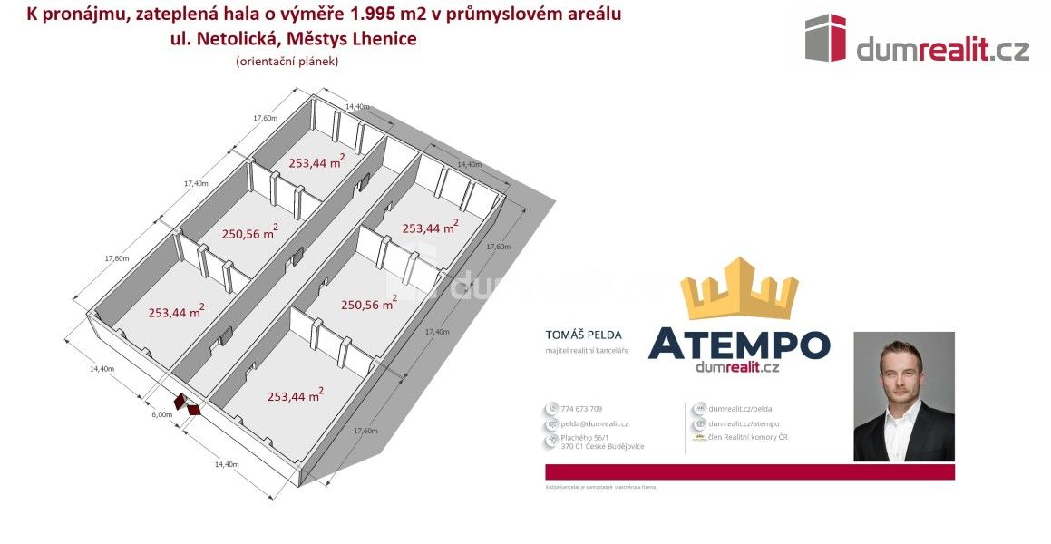 Pronájem komerčního prostoru 250 m² - foto 6