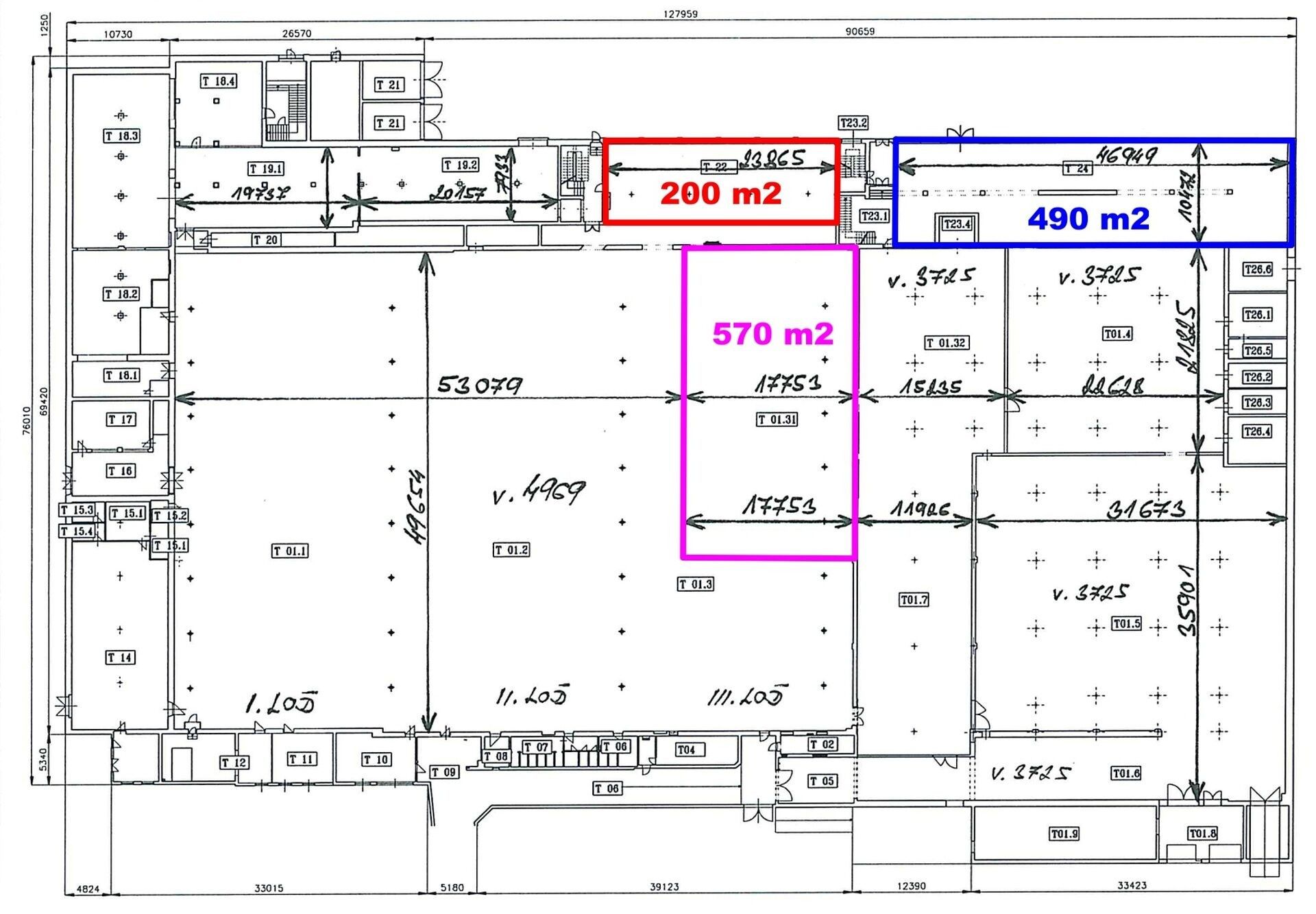 Pronájem komerčního prostoru 570 m² - foto 7