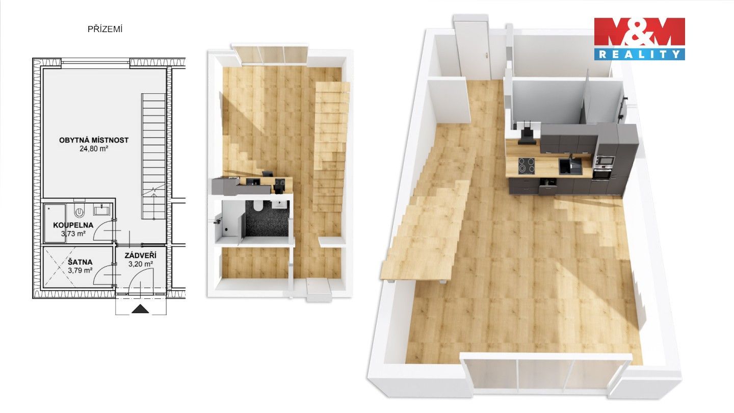 Pronájem bytu 2+kk 63 m² - foto 8