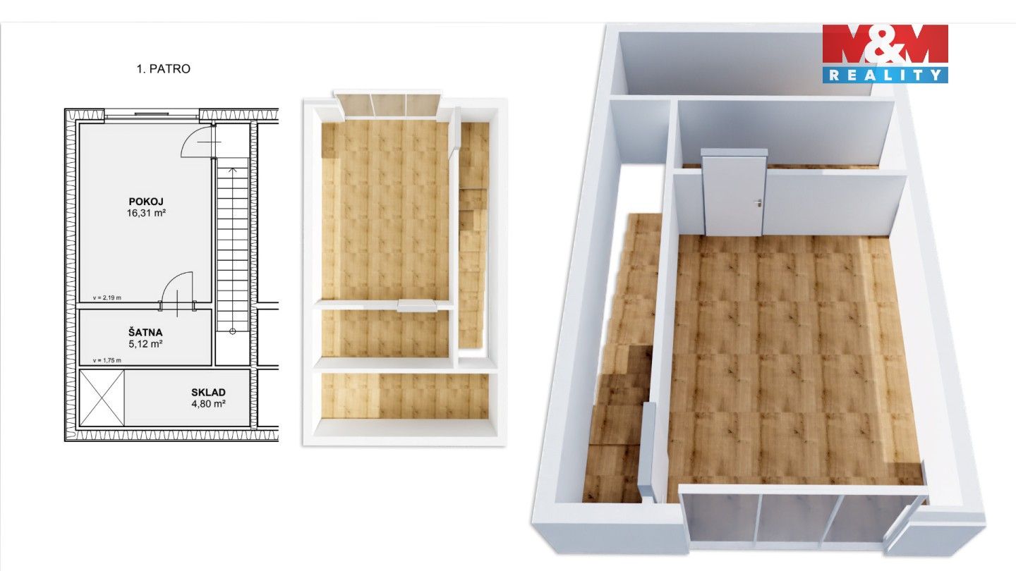 Pronájem bytu 2+kk 63 m² - foto 9