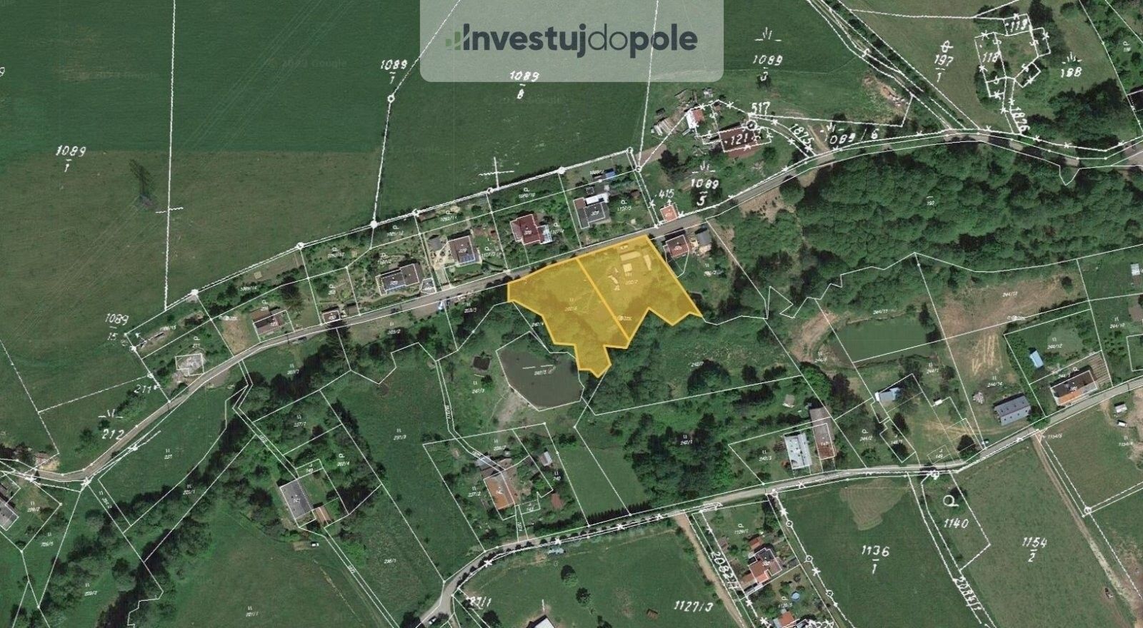 Prodej pozemku 1629 m² - foto 1
