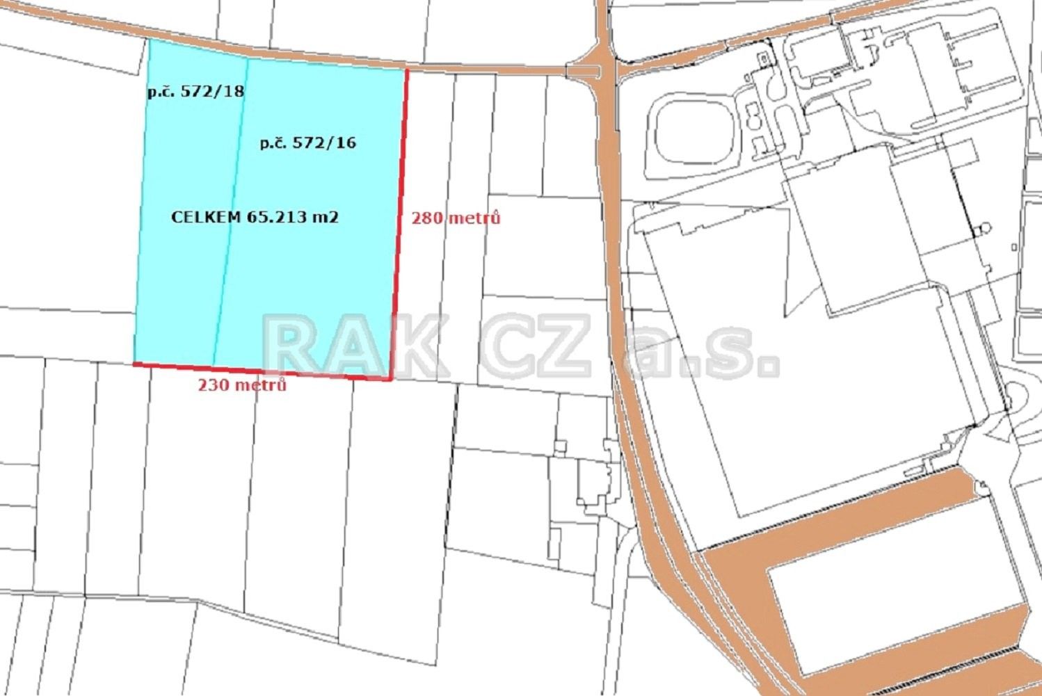 Prodej pozemku 65213 m² - foto 3