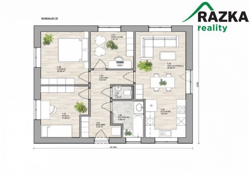 Prodej domu 72 m² - foto 4