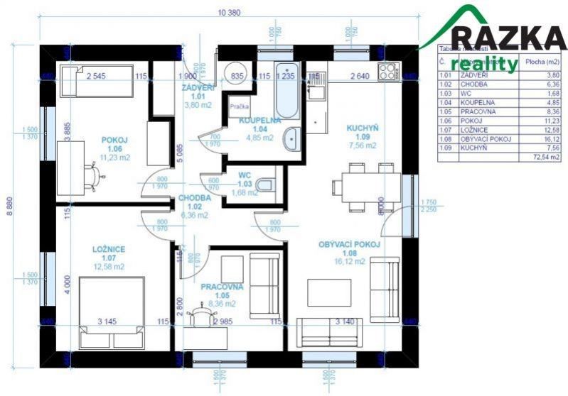 Prodej domu 72 m² - foto 5