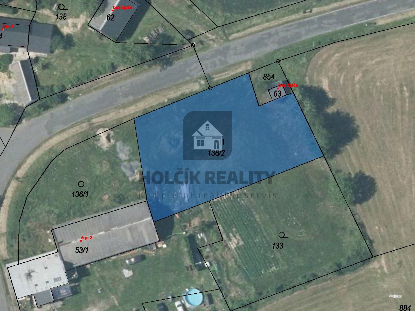 Prodej pozemku 1227 m² - foto 3