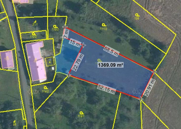 Prodej pozemku 1369 m² - foto 7