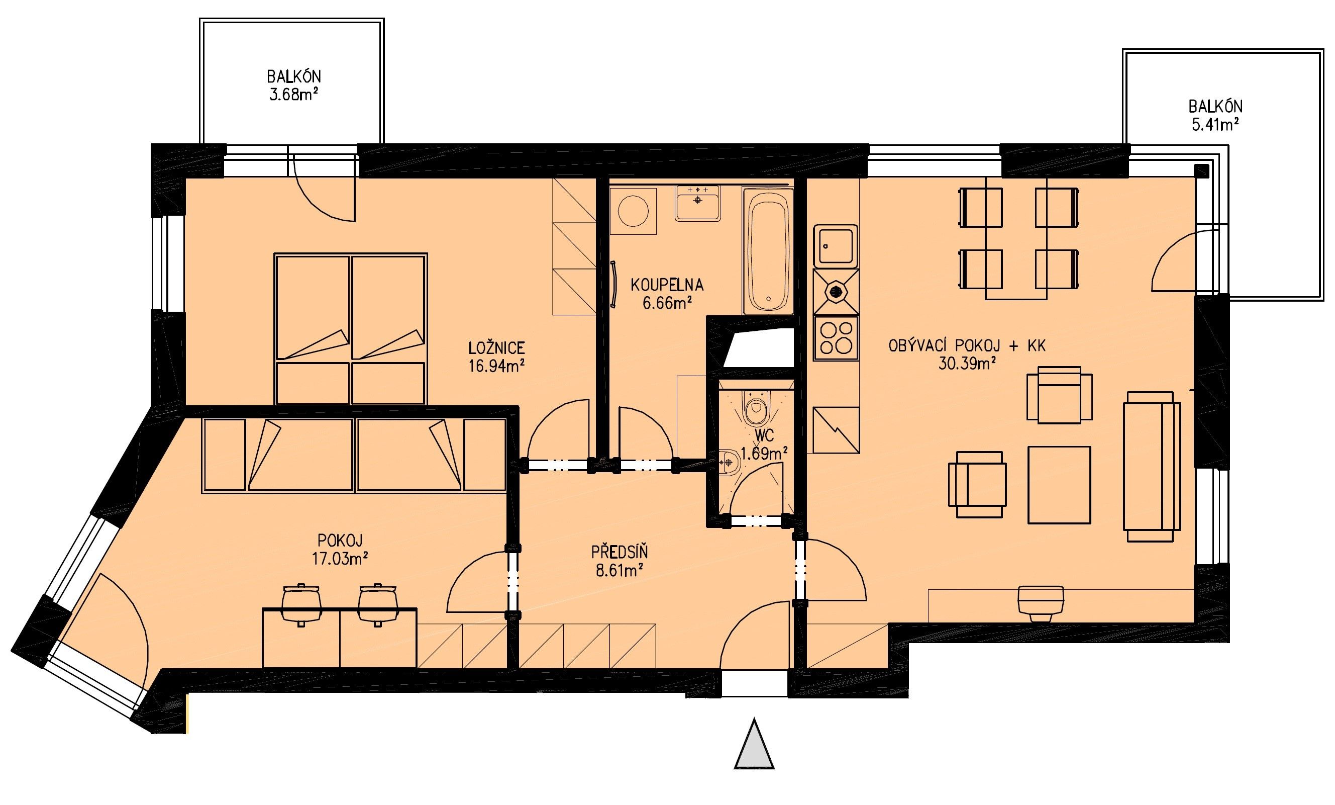 Prodej bytu 3+kk 92 m² - foto 13